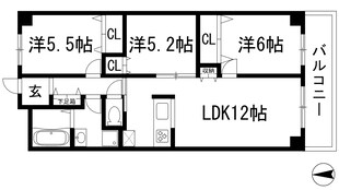 ジョイプレミオの物件間取画像